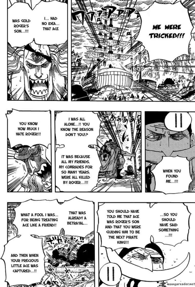 One Piece Chapter 563 page 5 - Chapter 563: One Heart, One Man