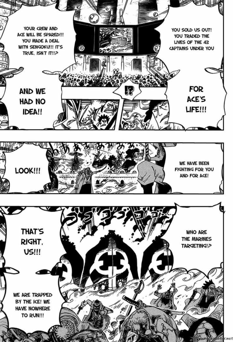 One Piece Chapter 563 page 6 - Chapter 563: One Heart, One Man