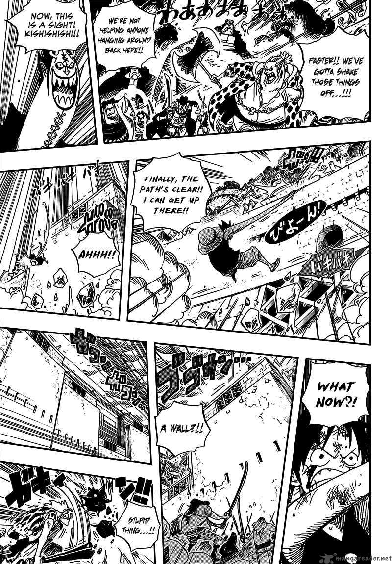 One Piece Chapter 564 page 12 - Chapter 564: The Man Who Shook the World