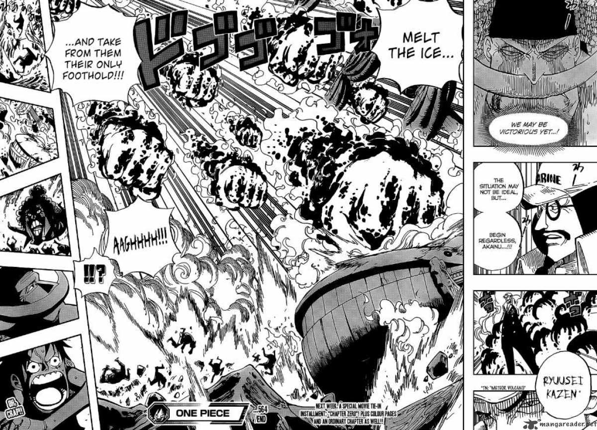 One Piece Chapter 564 page 14 - Chapter 564: The Man Who Shook the World
