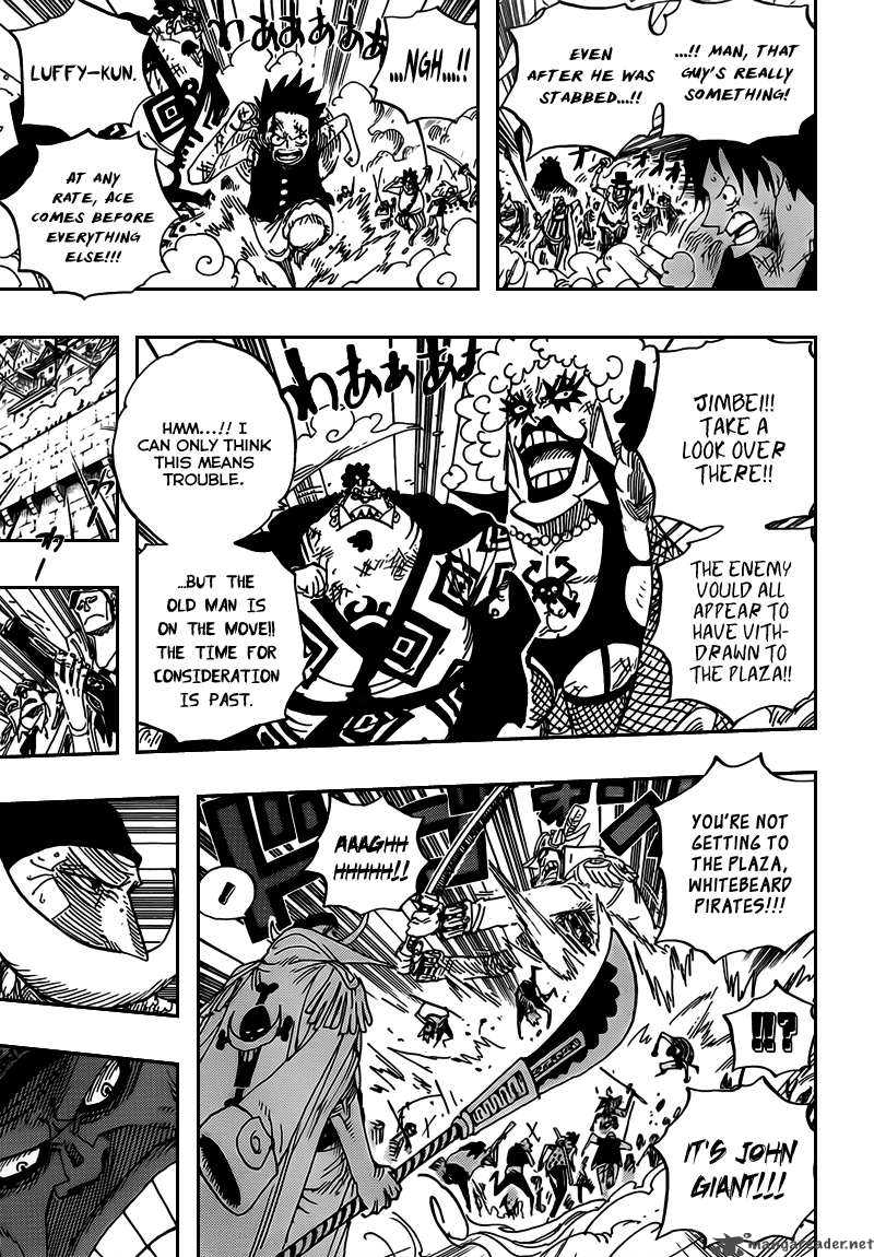 One Piece Chapter 564 page 5 - Chapter 564: The Man Who Shook the World
