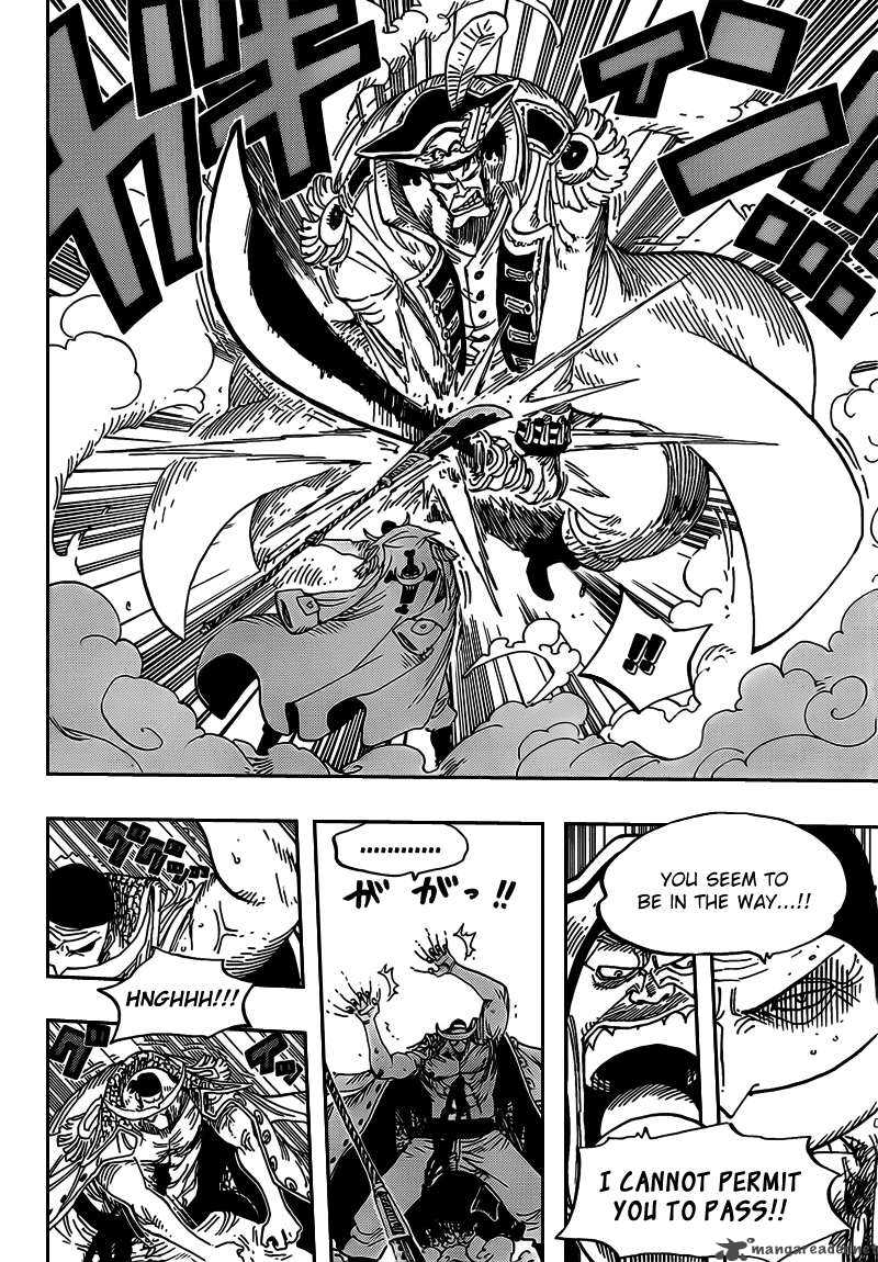 One Piece Chapter 564 page 6 - Chapter 564: The Man Who Shook the World
