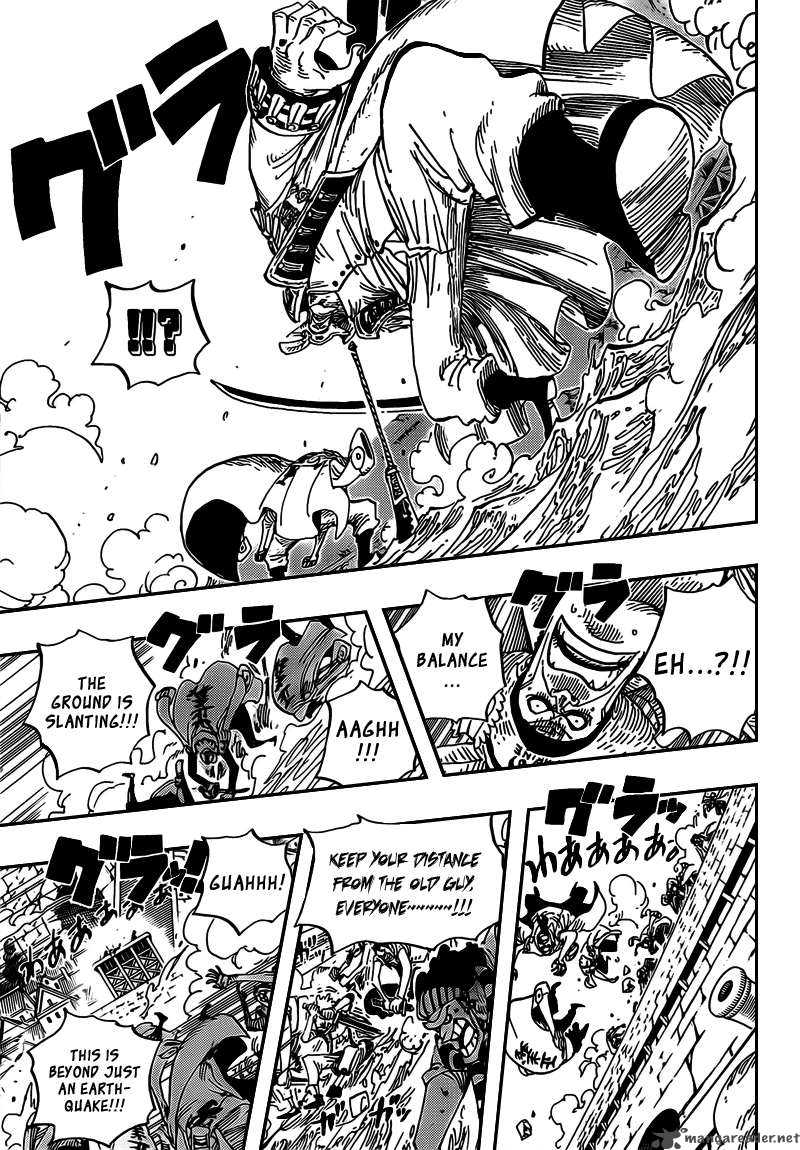 One Piece Chapter 564 page 7 - Chapter 564: The Man Who Shook the World