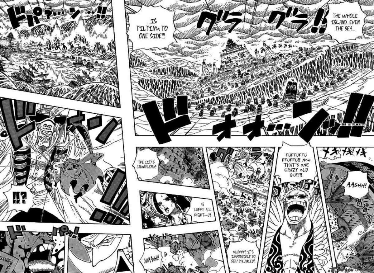 One Piece Chapter 564 page 8 - Chapter 564: The Man Who Shook the World
