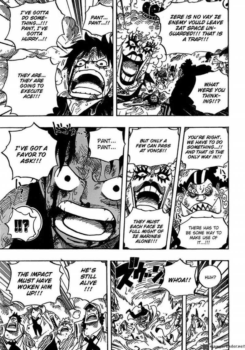 One Piece Chapter 565 page 10 - Chapter 565: Oars' Path