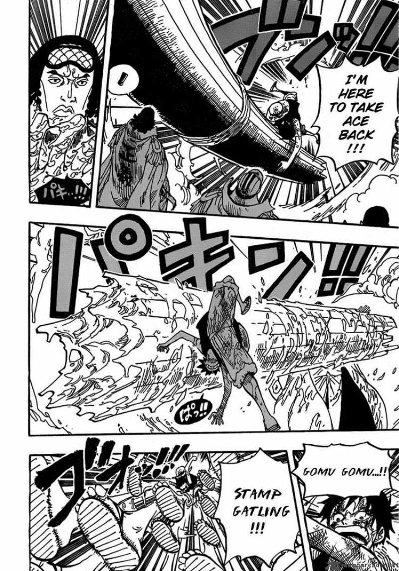 One Piece Chapter 565 page 14 - Chapter 565: Oars' Path