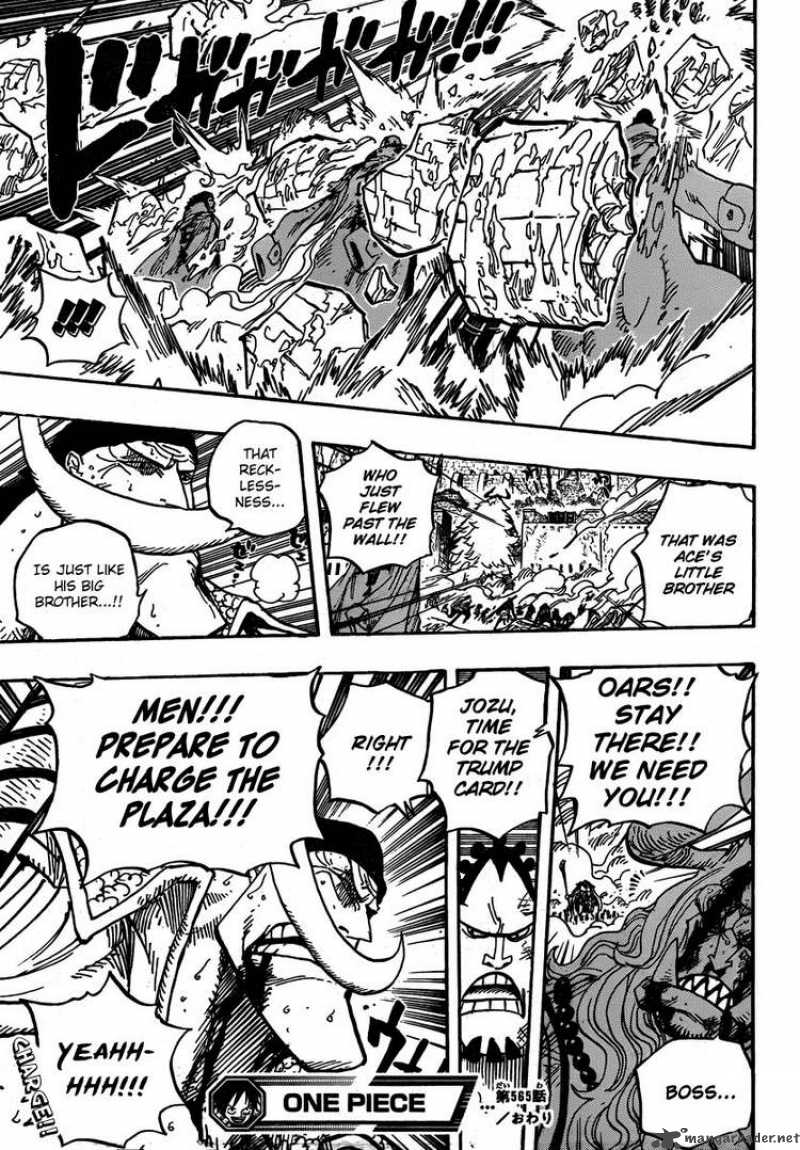 One Piece Chapter 565 page 15 - Chapter 565: Oars' Path