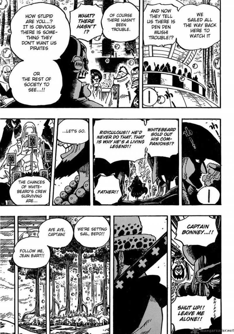 One Piece Chapter 565 page 3 - Chapter 565: Oars' Path