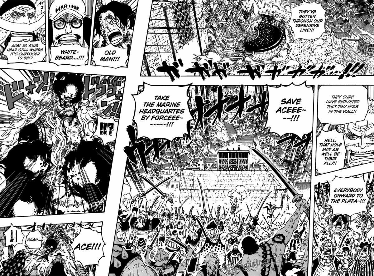 One Piece Chapter 566 page 12 - Chapter 566: Raid