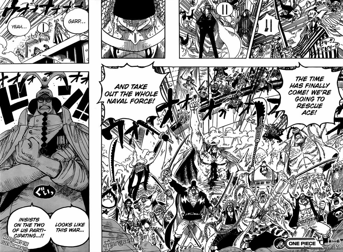 One Piece Chapter 566 page 14 - Chapter 566: Raid