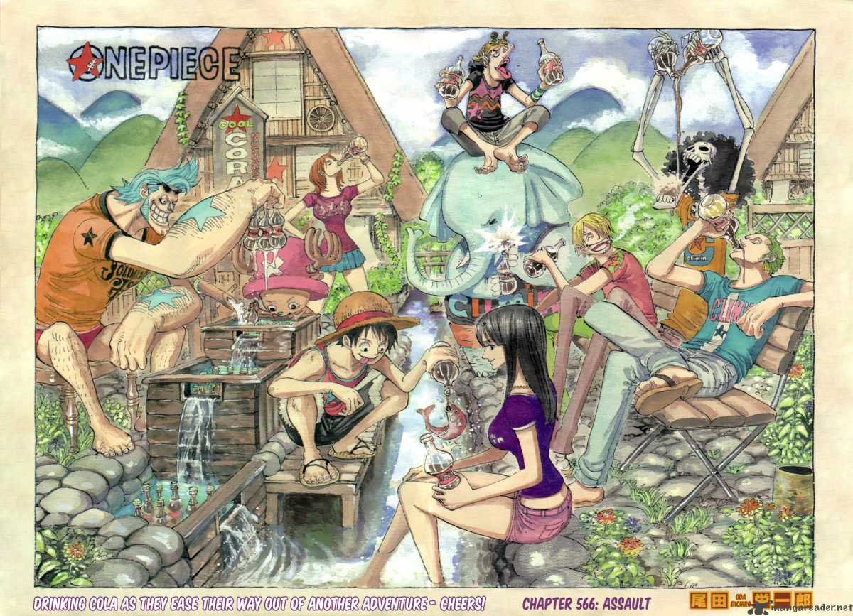 One Piece Chapter 566 page 2 - Chapter 566: Raid