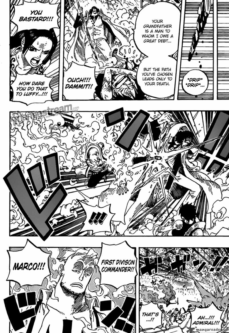 One Piece Chapter 566 page 8 - Chapter 566: Raid