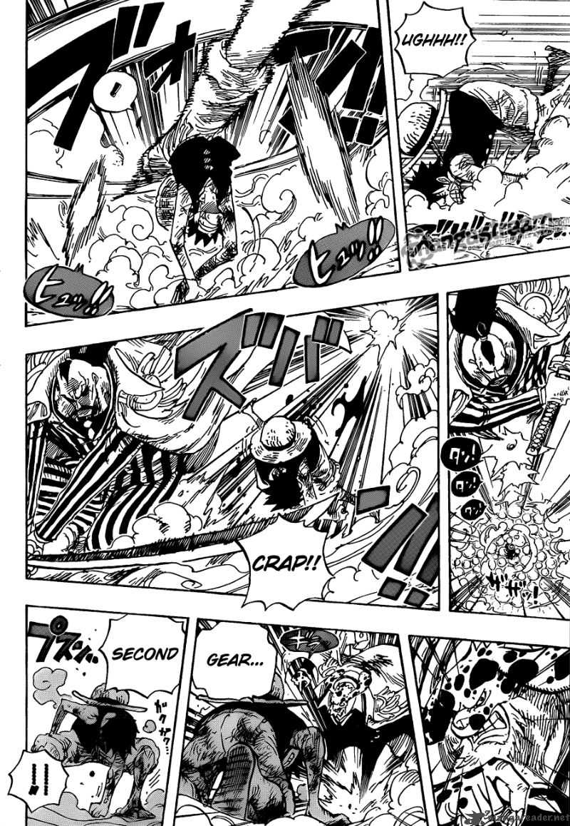 One Piece Chapter 567 page 10 - Chapter 567: Marineford Marine Headquarters - Oris Plaza