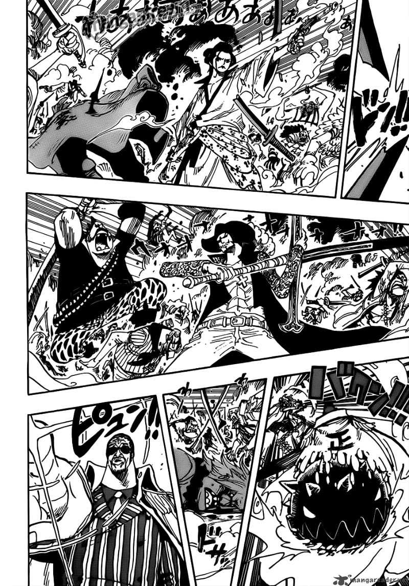 One Piece Chapter 567 page 17 - Chapter 567: Marineford Marine Headquarters - Oris Plaza