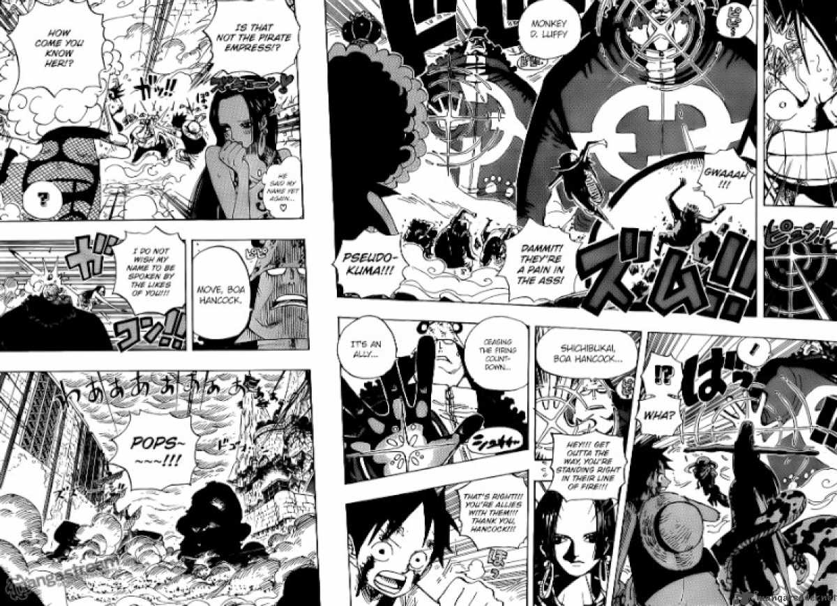 One Piece manga, chapter 569, page 6 of 15