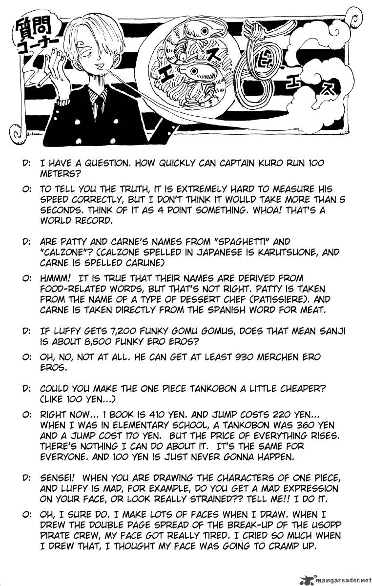 One Piece Chapter 57 page 20 - Chapter 57: Because of Dreams