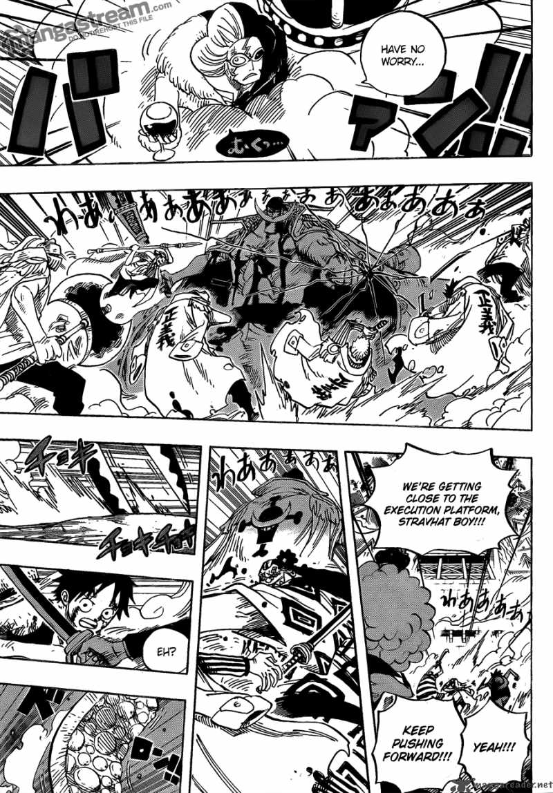 One Piece Chapter 570 page 10 - Chapter 570: The Bridge of Life