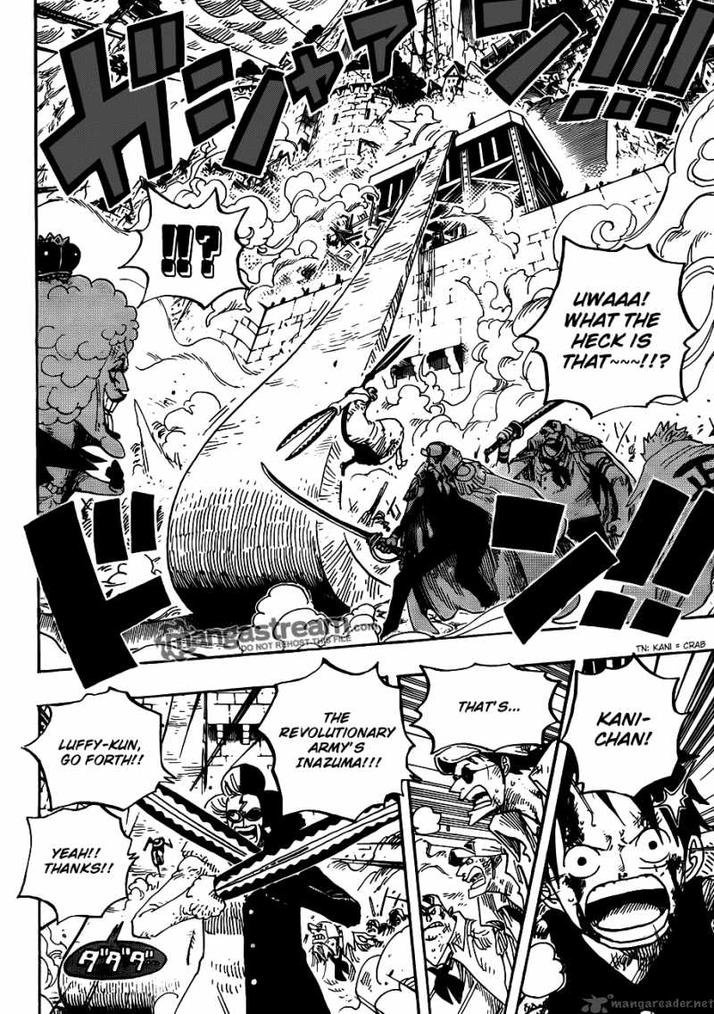 One Piece Chapter 570 page 11 - Chapter 570: The Bridge of Life