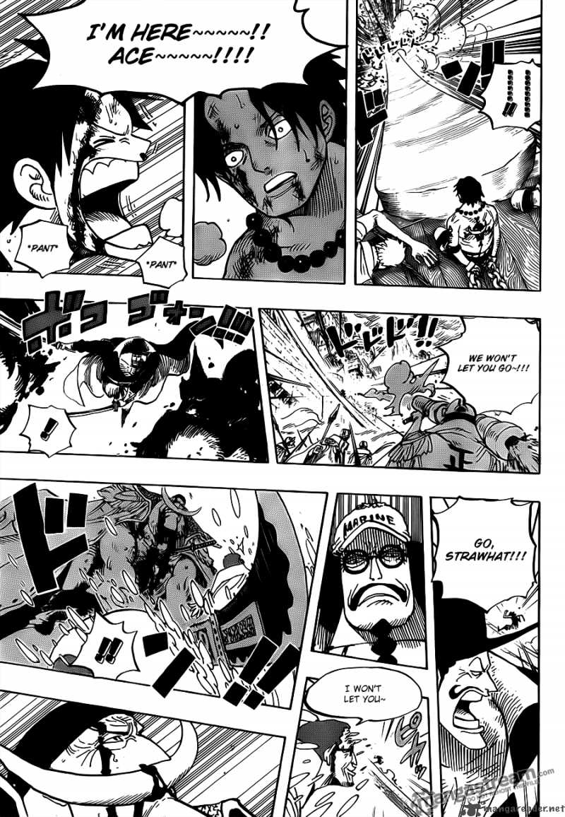 One Piece Chapter 570 page 12 - Chapter 570: The Bridge of Life