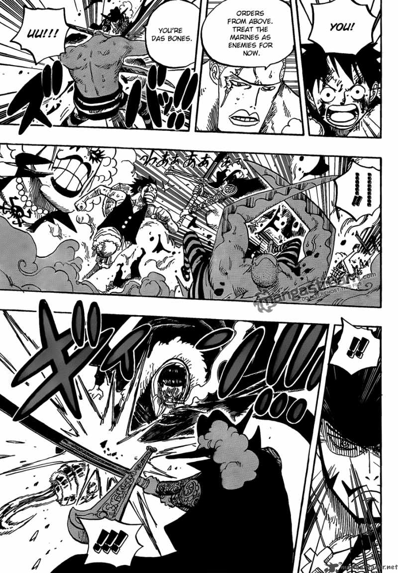 One Piece Chapter 570 page 8 - Chapter 570: The Bridge of Life