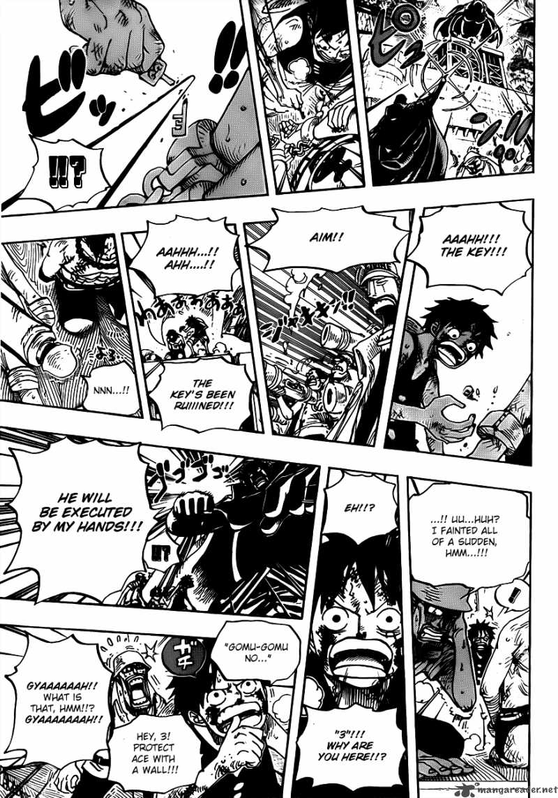 One Piece Chapter 571 page 10 - Chapter 571: The Execution Platform