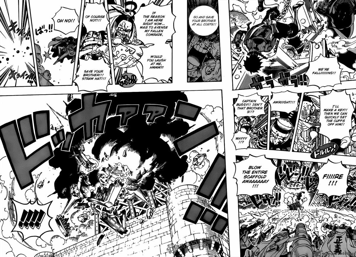 One Piece Chapter 571 page 12 - Chapter 571: The Execution Platform