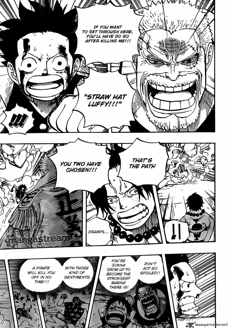 One Piece Chapter 571 page 3 - Chapter 571: The Execution Platform