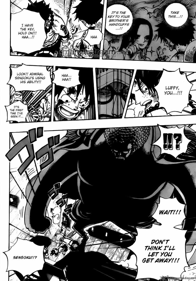 One Piece Chapter 571 page 9 - Chapter 571: The Execution Platform