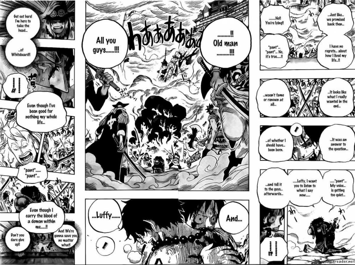 One Piece Chapter 574 page 12 - Chapter 574: Portgas D. Ace Dies