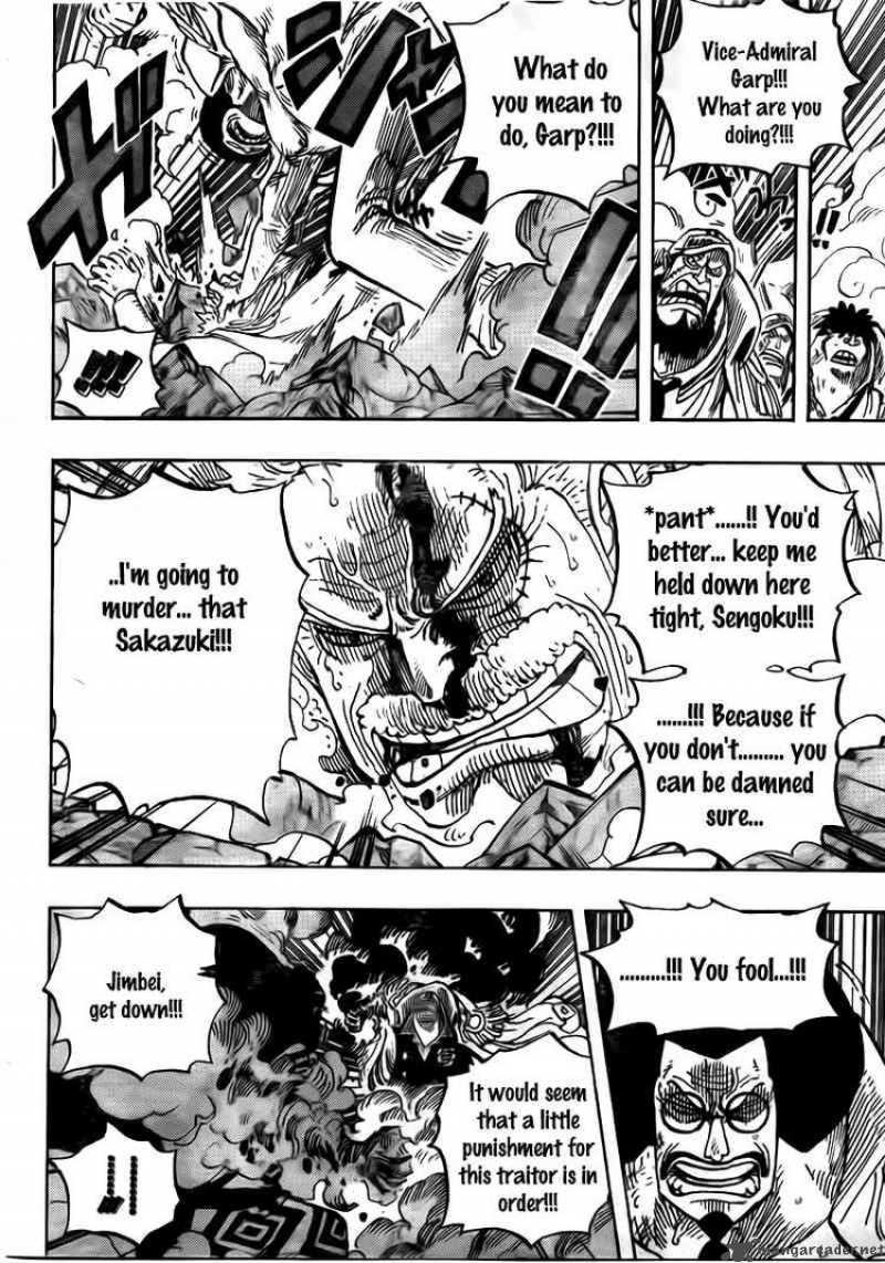 One Piece Chapter 574 page 6 - Chapter 574: Portgas D. Ace Dies