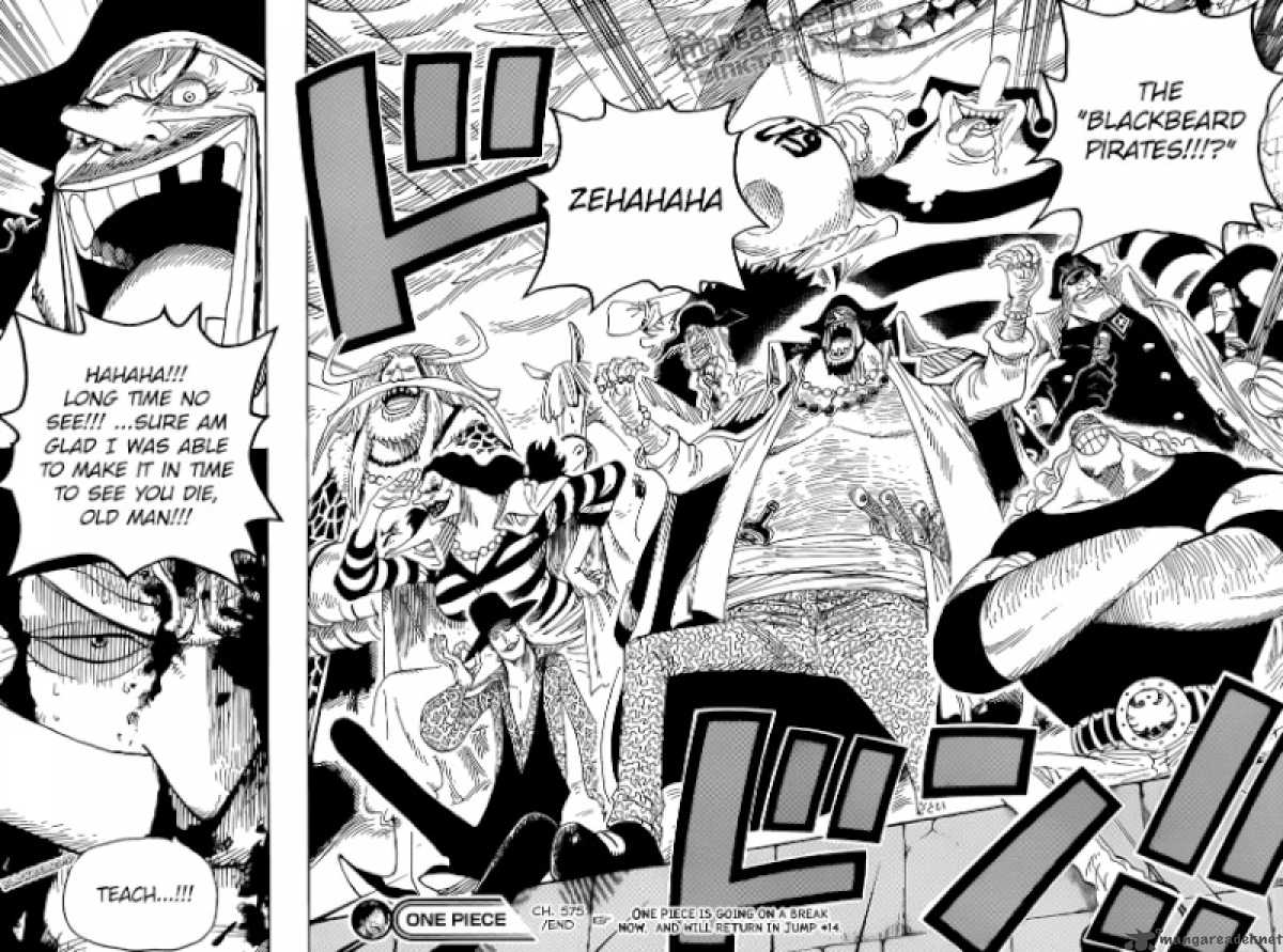 One Piece Chapter 575 page 10 - Chapter 575: Voiceless Rage