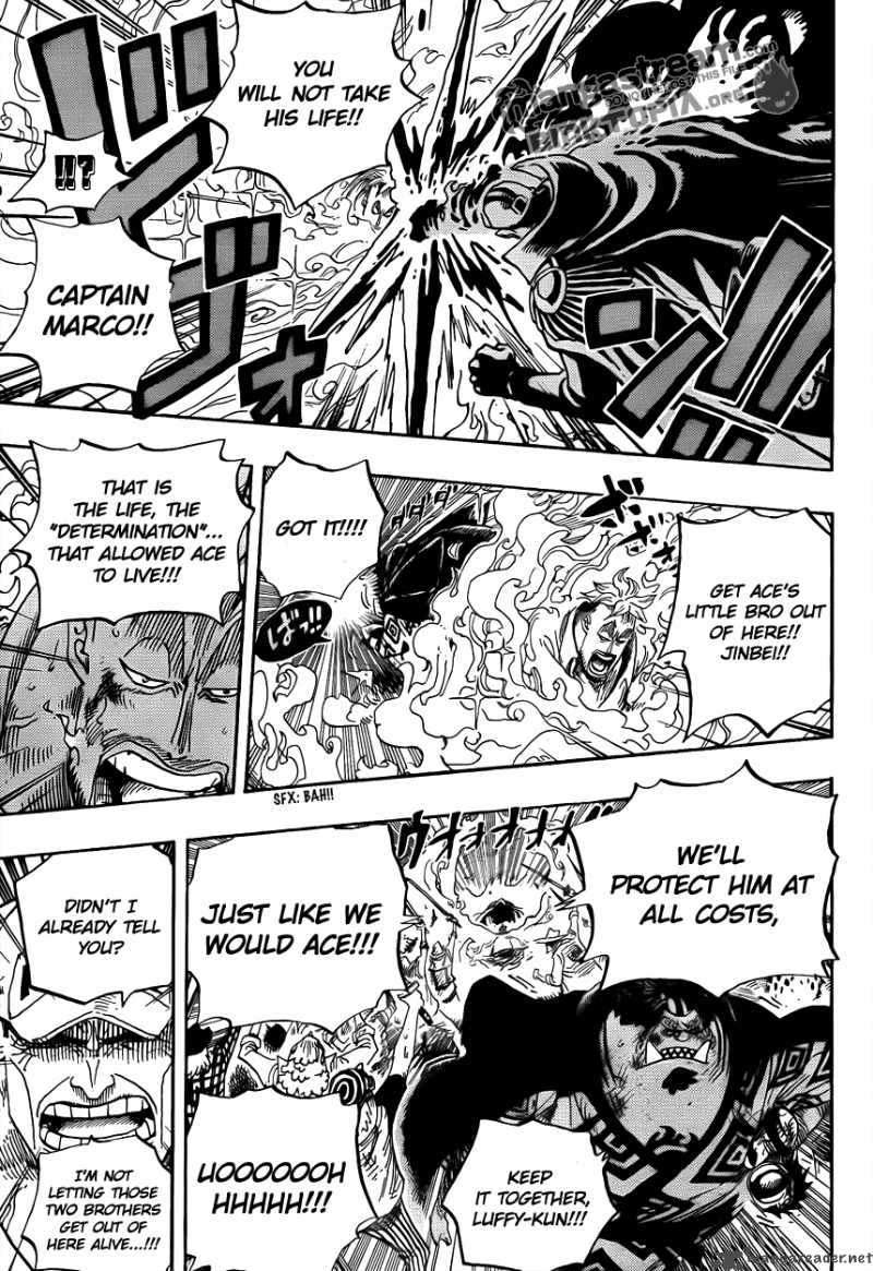 One Piece Chapter 575 page 4 - Chapter 575: Voiceless Rage