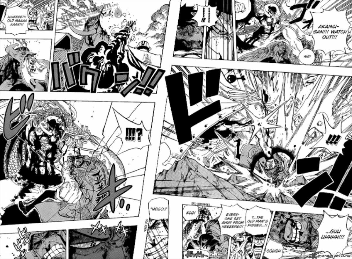 One Piece Chapter 575 page 5 - Chapter 575: Voiceless Rage