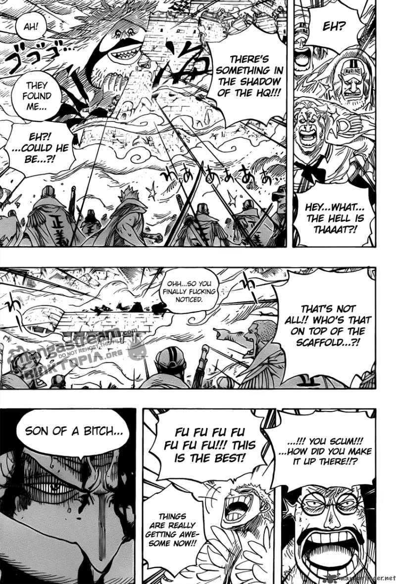 One Piece Chapter 575 page 9 - Chapter 575: Voiceless Rage