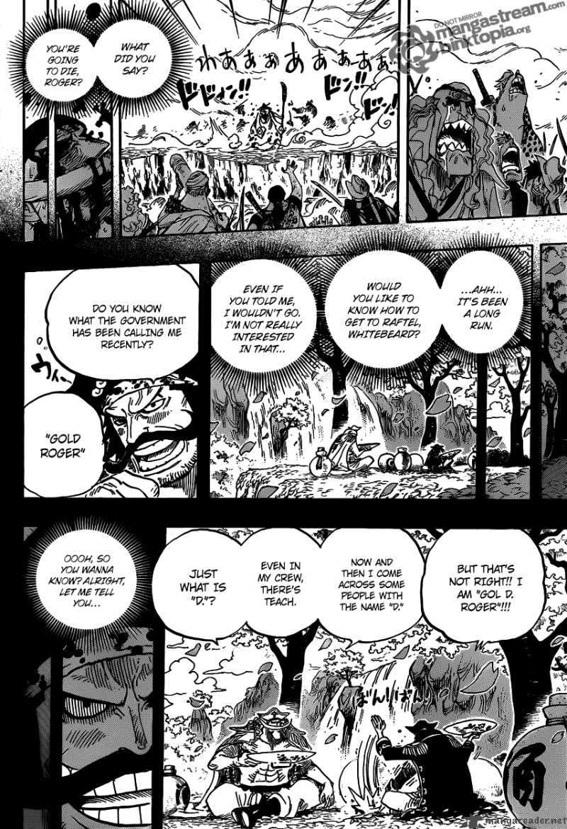 One Piece Chapter 576 page 10 - Chapter 576: The Great Pirate Edward Newgate