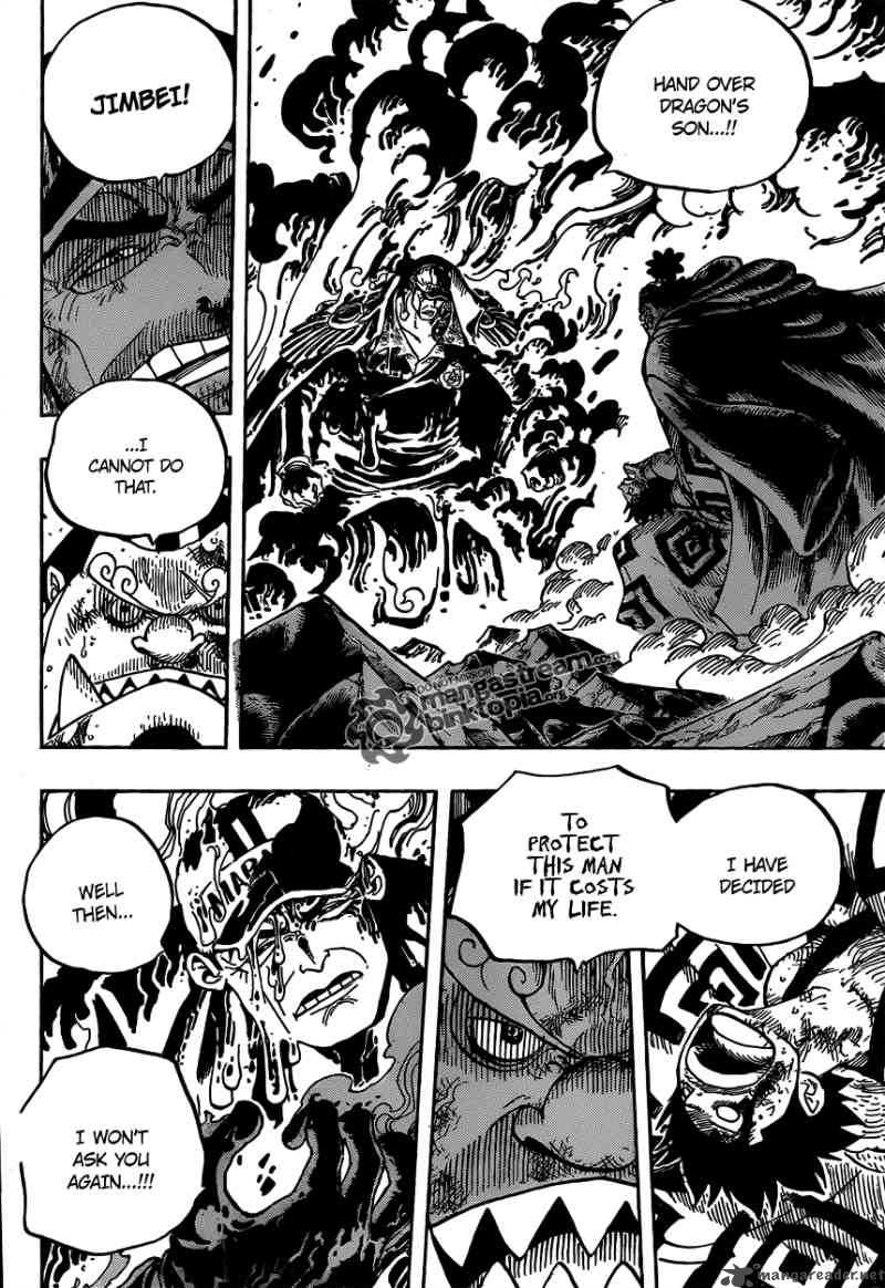 One Piece Chapter 577 page 10 - Chapter 577: Outrageous Events One After Another