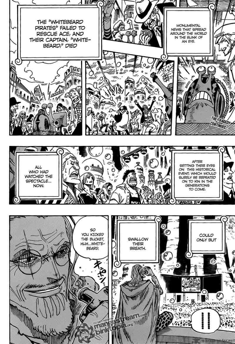 One Piece Chapter 577 page 2 - Chapter 577: Outrageous Events One After Another