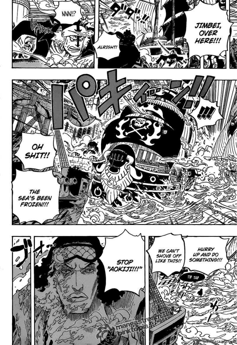 One Piece Chapter 577 page 8 - Chapter 577: Outrageous Events One After Another