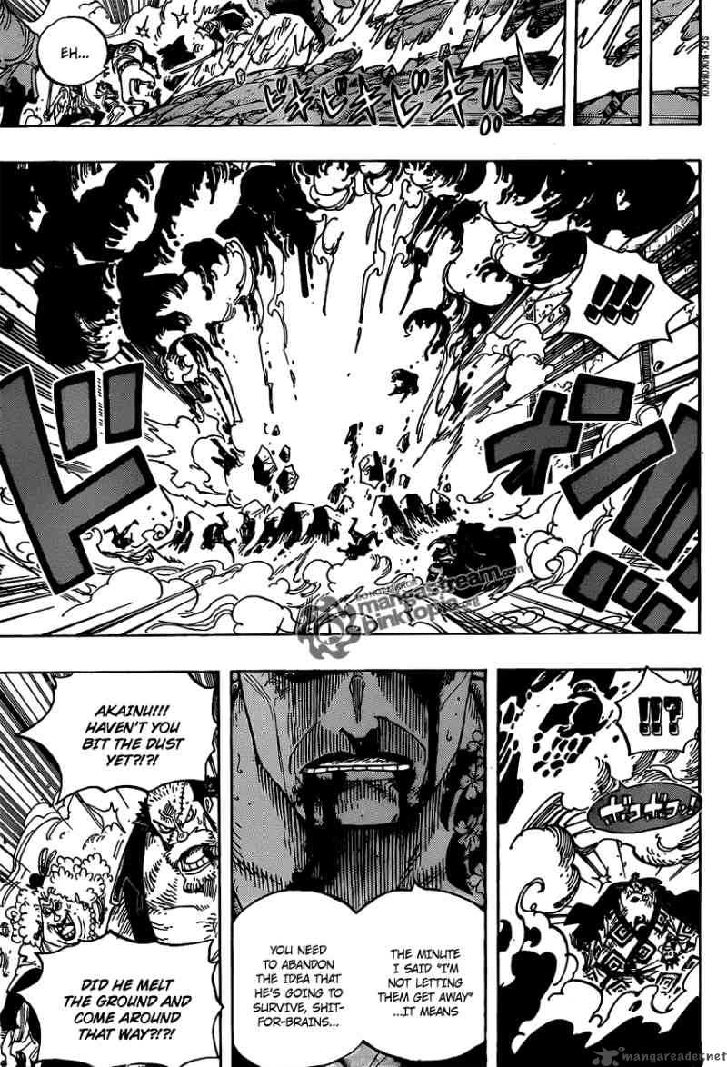 One Piece Chapter 577 page 9 - Chapter 577: Outrageous Events One After Another