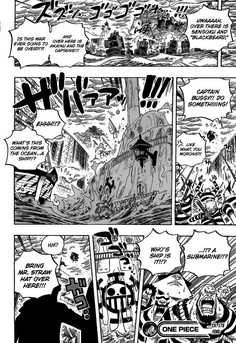 One Piece Chapter 578 page 15 - Chapter 578: A Gift for the New Era