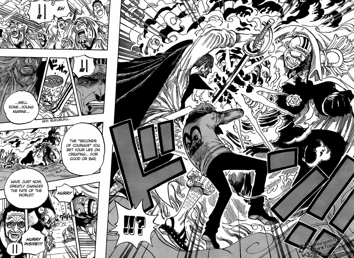 One Piece Chapter 579 page 12 - Chapter 579: Seconds of Courage