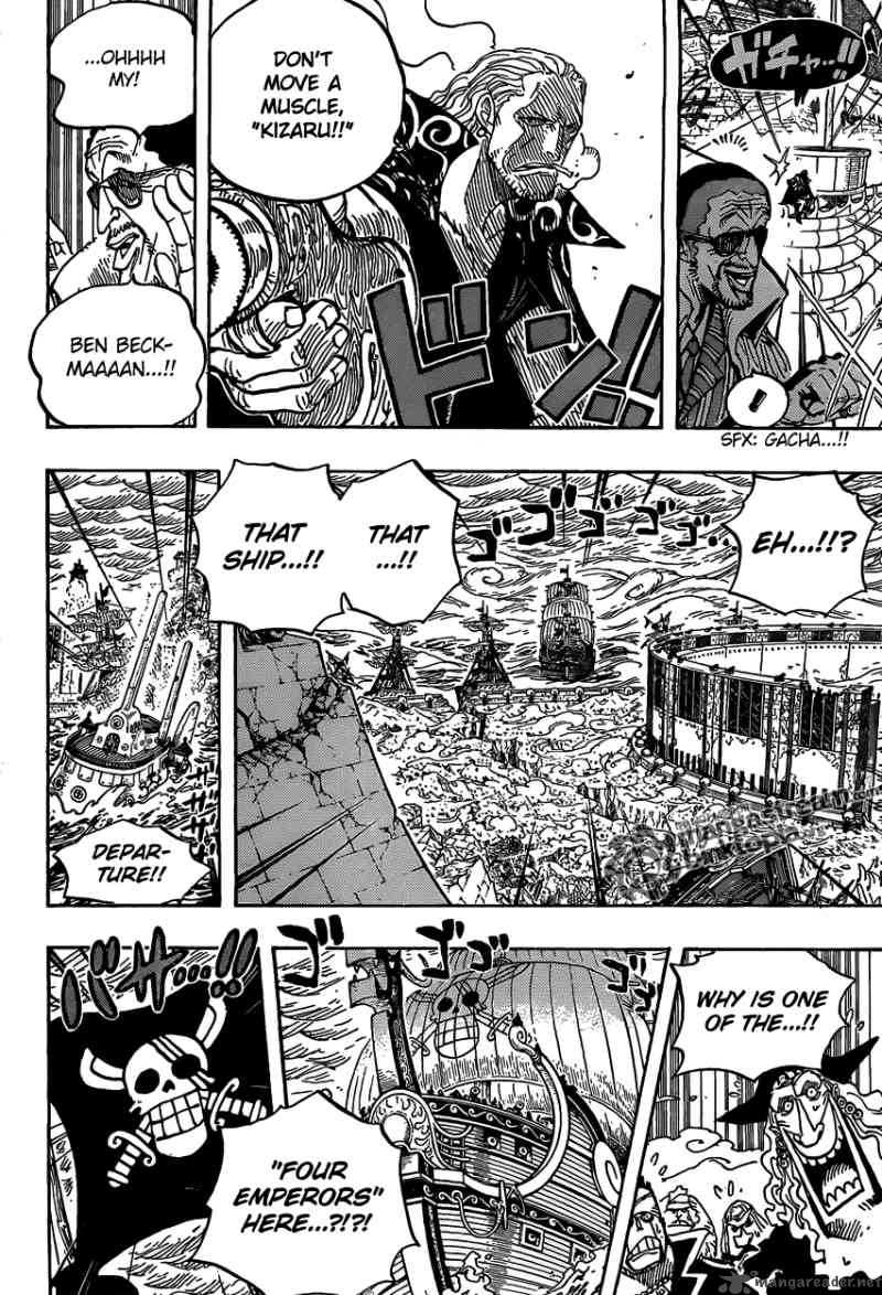 One Piece Chapter 579 page 13 - Chapter 579: Seconds of Courage