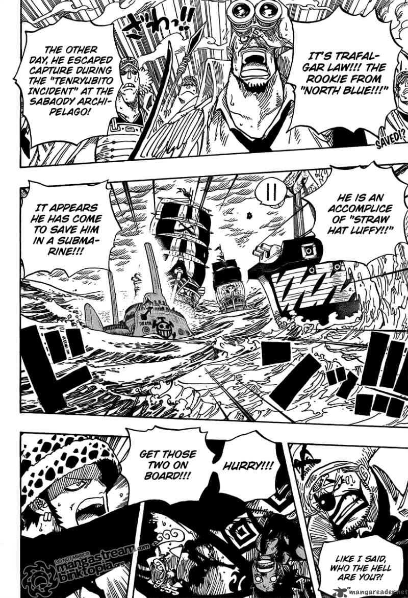 One Piece Chapter 579 page 2 - Chapter 579: Seconds of Courage