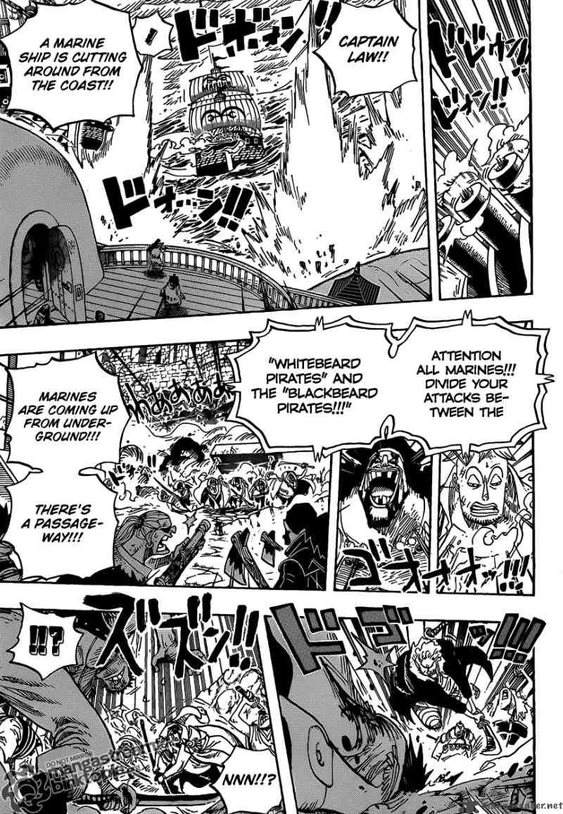 One Piece Chapter 579 page 3 - Chapter 579: Seconds of Courage