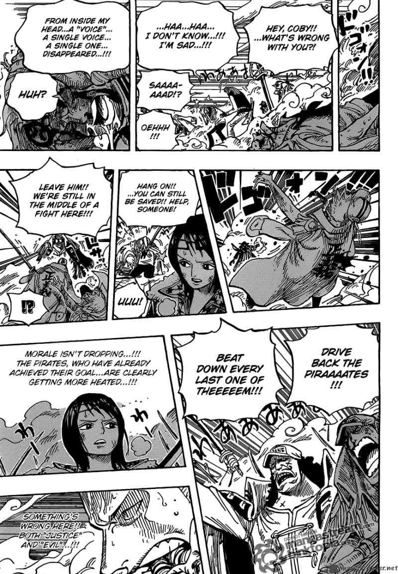 One Piece Chapter 579 page 6 - Chapter 579: Seconds of Courage