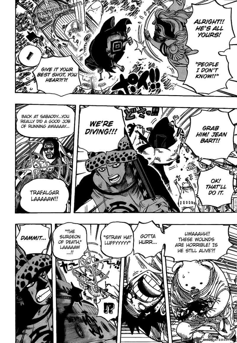 One Piece Chapter 579 page 8 - Chapter 579: Seconds of Courage