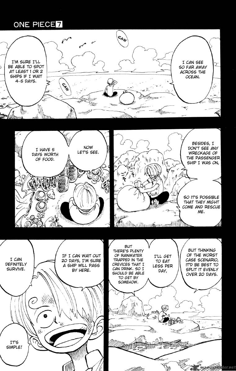 One Piece manga, chapter 58, page 4 of 24