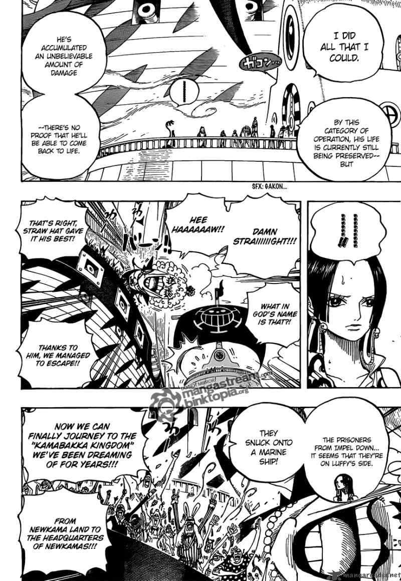 One Piece manga, chapter 581, page 11 of 21