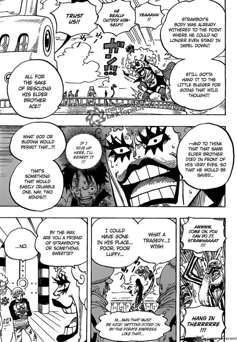 One Piece manga, chapter 581, page 12 of 21