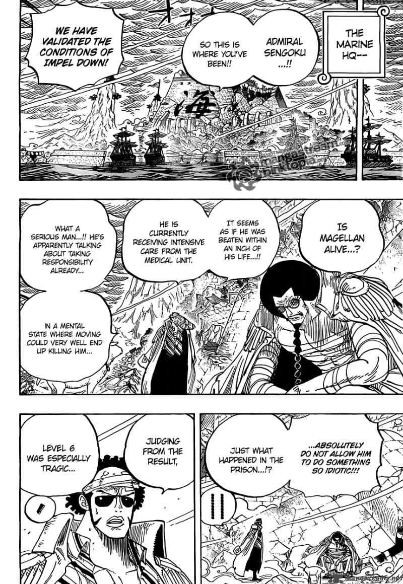 One Piece manga, chapter 581, page 15 of 21